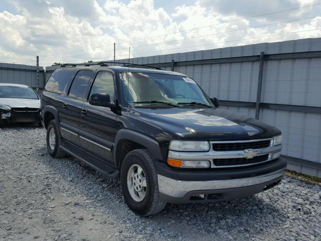 3GNEC16TX1G269468 - 2001 CHEVROLET SUBURBAN C BLACK photo 1