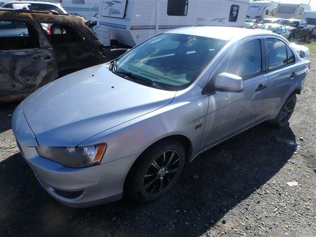 JA3AU16U28U604399 - 2008 MITSUBISHI LANCER GRAY photo 2