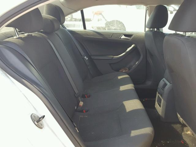 3VW2K7AJ8EM408413 - 2014 VOLKSWAGEN JETTA BASE 白色 照片 6