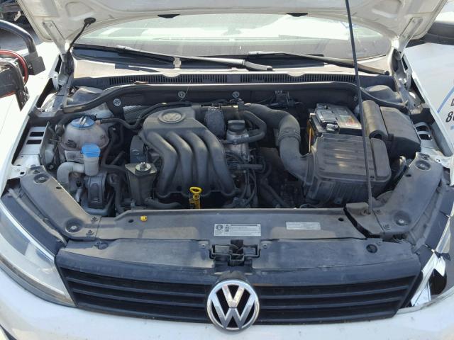 3VW2K7AJ8EM408413 - 2014 VOLKSWAGEN JETTA BASE 白色 照片 7
