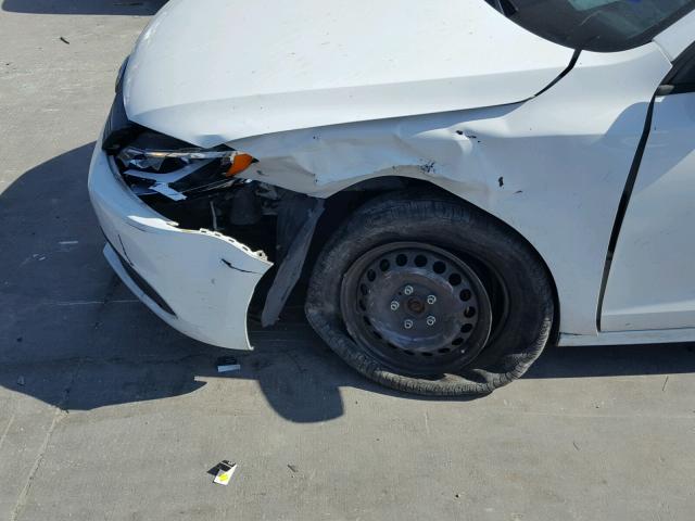 3VW2K7AJ8EM408413 - 2014 VOLKSWAGEN JETTA BASE 白色 照片 9