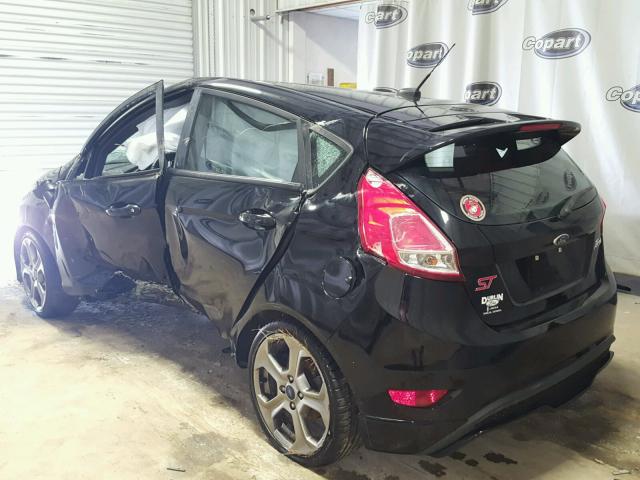 3FADP4GX7GM164396 - 2016 FORD FIESTA ST BLACK photo 3