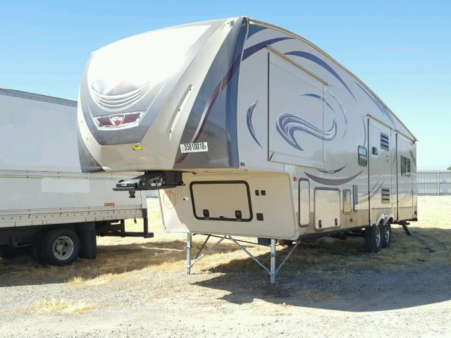 4X4FSRK28E3008645 - 2014 FORS TRAILER 棕色 照片 2