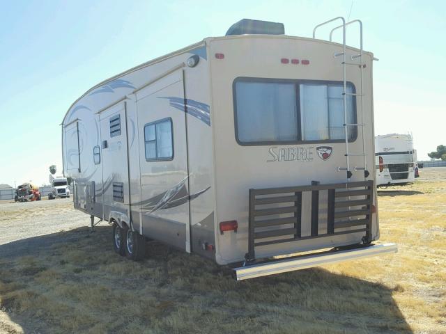 4X4FSRK28E3008645 - 2014 FORS TRAILER 棕色 照片 3