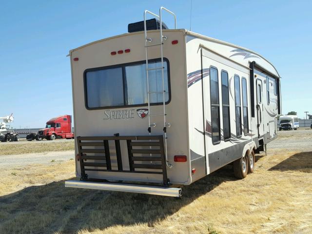 4X4FSRK28E3008645 - 2014 FORS TRAILER 棕色 照片 4