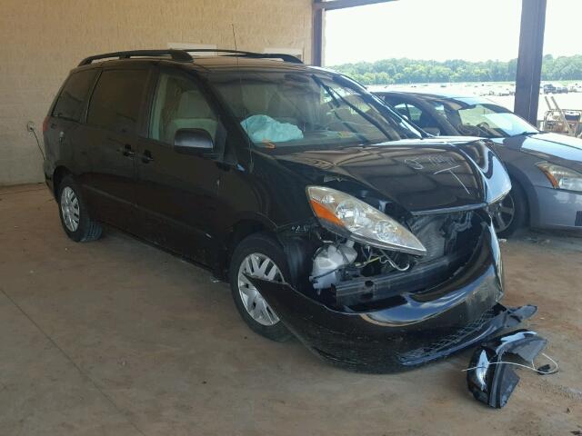 5TDZK23C59S281032 - 2009 TOYOTA SIENNA BLACK photo 1