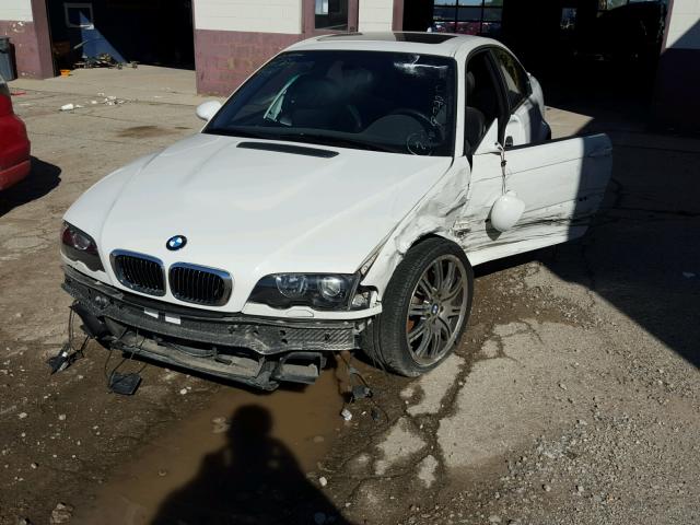 WBSBL93455PN62891 - 2005 BMW M3 WHITE photo 2