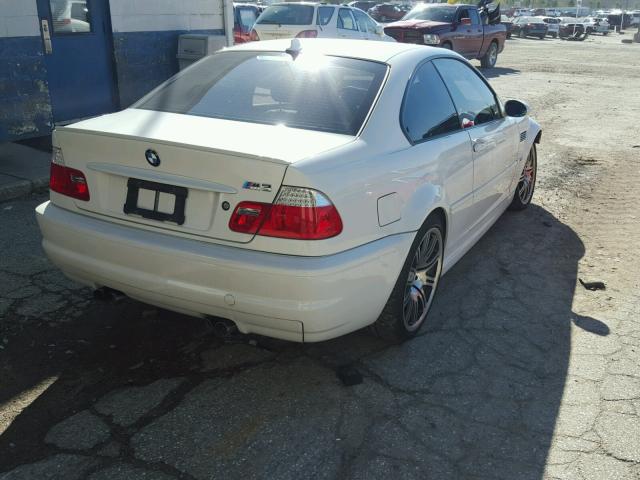 WBSBL93455PN62891 - 2005 BMW M3 WHITE photo 4