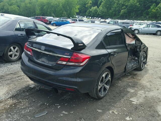 2HGFB6E5XEH701614 - 2014 HONDA CIVIC SI BLACK photo 4