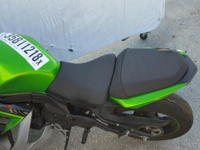 JKAEXEE15GDA21085 - 2016 KAWASAKI EX650 E GREEN photo 6