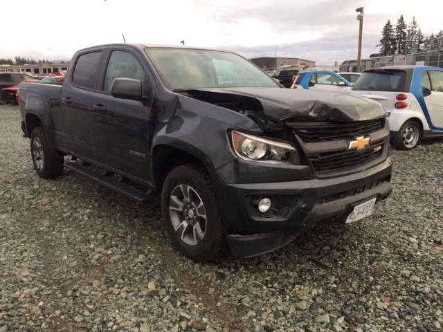 1GCGTDEN3H1240537 - 2017 CHEVROLET COLORADO Z GRAY photo 1