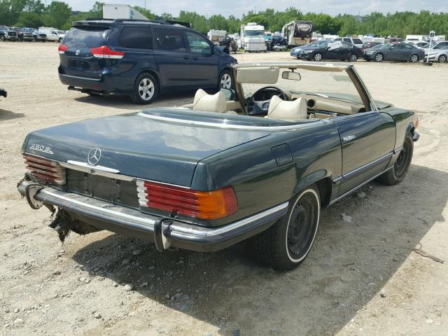 10704412003981 - 1972 MERCEDES-BENZ 450 SL GREEN photo 4