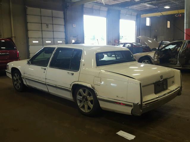 1G6CD53B4N4320291 - 1992 CADILLAC DEVILLE WHITE photo 3