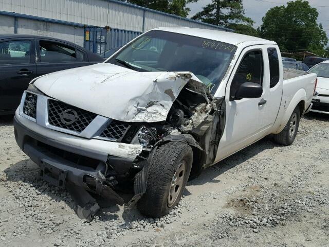 1N6BD06T86C422634 - 2006 NISSAN FRONTIER WHITE photo 2