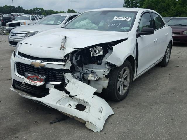 1G11A5SL9EF292914 - 2014 CHEVROLET MALIBU LS WHITE photo 2