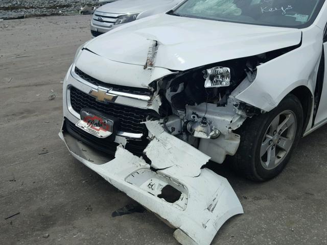 1G11A5SL9EF292914 - 2014 CHEVROLET MALIBU LS WHITE photo 9
