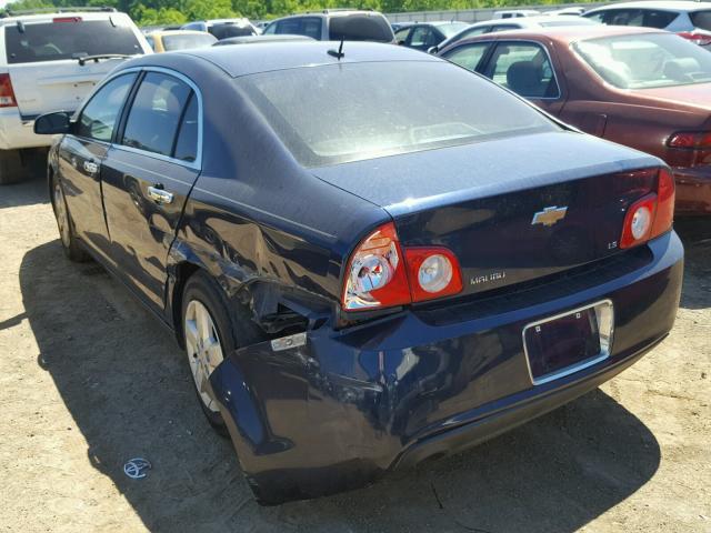 1G1ZG57B284249405 - 2008 CHEVROLET MALIBU LS ლურჯი ფოტო 3