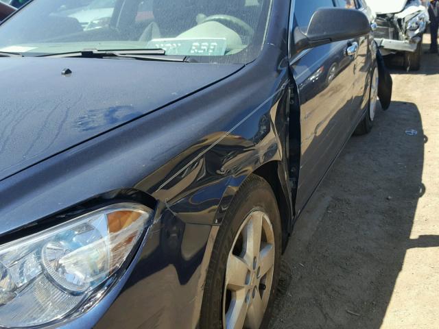 1G1ZG57B284249405 - 2008 CHEVROLET MALIBU LS ლურჯი ფოტო 9