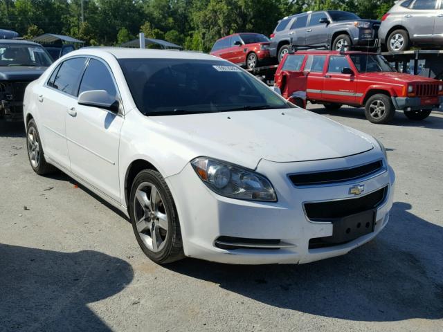 1G1ZC5EB0AF311456 - 2010 CHEVROLET MALIBU 1LT WHITE photo 1