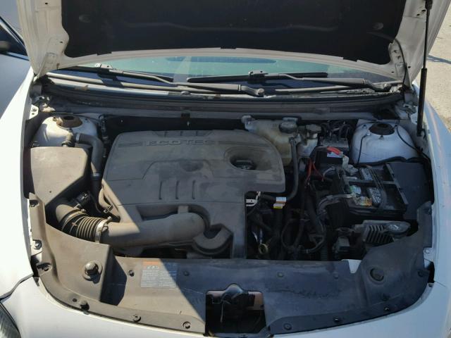 1G1ZC5EB0AF311456 - 2010 CHEVROLET MALIBU 1LT WHITE photo 7