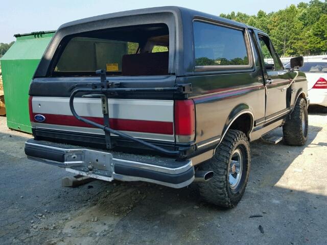 1FMDU15N0HLA67610 - 1987 FORD BRONCO BLACK photo 4