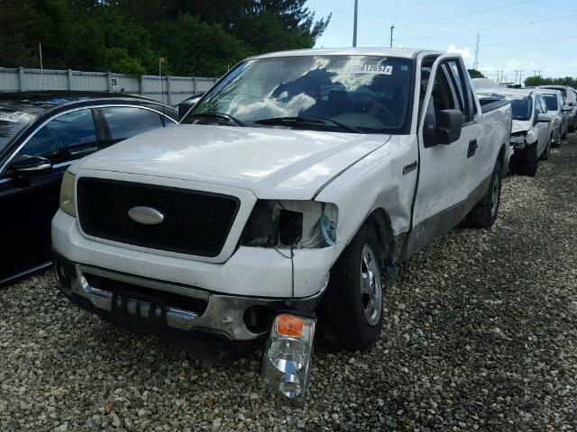 1FTPX12V56NB81584 - 2006 FORD F150 WHITE photo 2