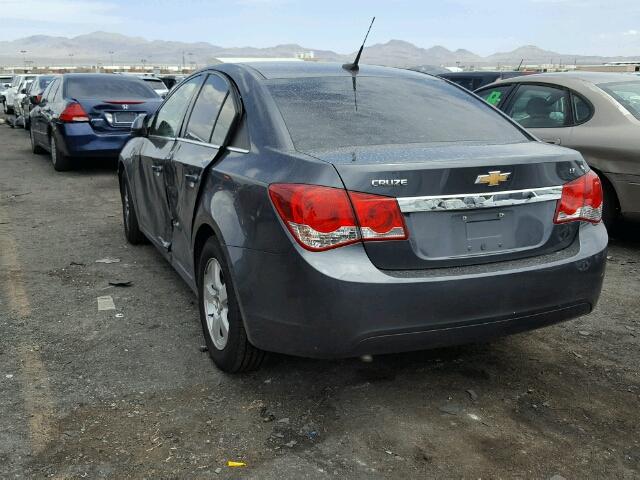 1G1PC5SB5D7171477 - 2013 CHEVROLET CRUZE LT CHARCOAL photo 3