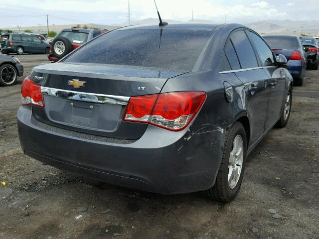 1G1PC5SB5D7171477 - 2013 CHEVROLET CRUZE LT CHARCOAL photo 4