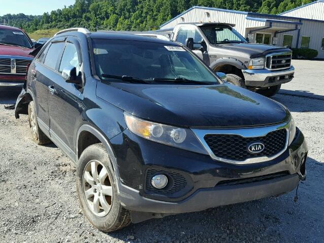 5XYKT3A18BG108632 - 2011 KIA SORENTO BA BLACK photo 1