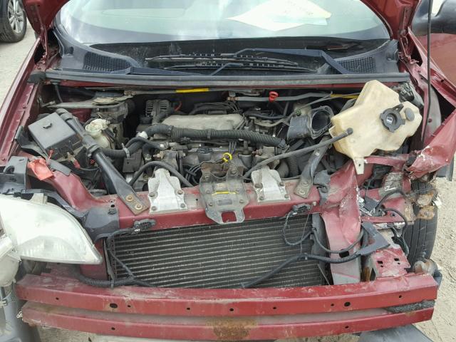 1GMDU03E72D275482 - 2002 PONTIAC MONTANA RED photo 7