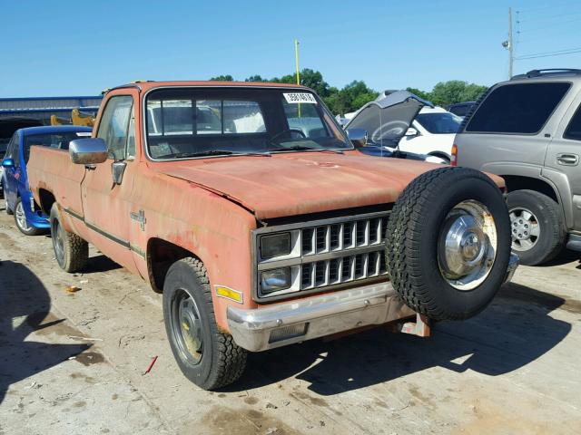 2GCGC24M9B1187051 - 1981 CHEVROLET C20 RED photo 1