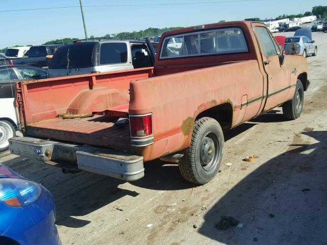 2GCGC24M9B1187051 - 1981 CHEVROLET C20 RED photo 4