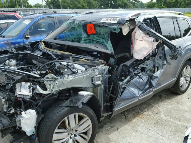 1V2NR2CA6JC503512 - 2018 VOLKSWAGEN ATLAS SEL Boz foto 10