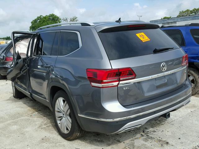 1V2NR2CA6JC503512 - 2018 VOLKSWAGEN ATLAS SEL Boz foto 3