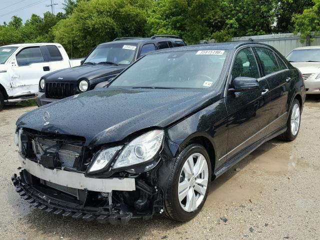 WDDHF9AB7BA503601 - 2011 MERCEDES-BENZ E 550 4MAT BLACK photo 2