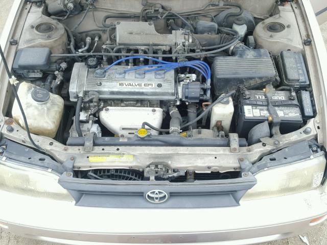 1NXAE09B1RZ121017 - 1994 TOYOTA COROLLA LE TAN photo 7