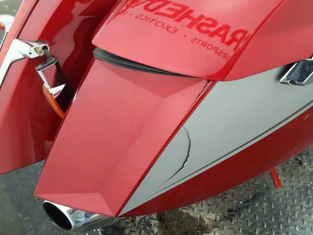 5VPDW36N9C3009269 - 2012 VICTORY MOTORCYCLES CROSS COUN Rouge photo 15