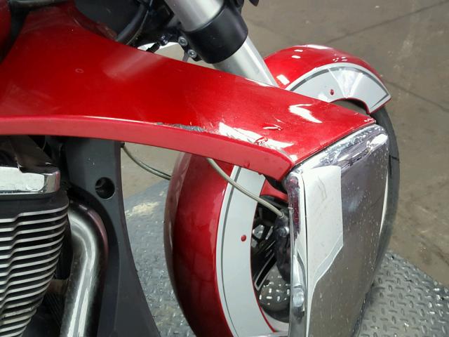 5VPDW36N9C3009269 - 2012 VICTORY MOTORCYCLES CROSS COUN Rouge photo 17