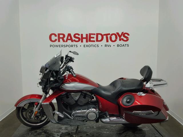 5VPDW36N9C3009269 - 2012 VICTORY MOTORCYCLES CROSS COUN Rouge photo 3