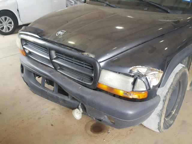 1D4HR38N63F592812 - 2003 DODGE DURANGO SP GRAY photo 9