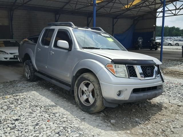 1N6AD07W16C447346 - 2006 NISSAN FRONTIER C GRAY photo 1