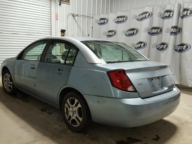 1G8AL54F53Z136500 - 2003 SATURN ION BLUE photo 3