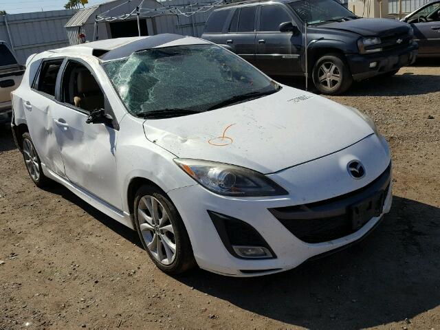 JM1BL1M64B1425383 - 2011 MAZDA 3 WHITE photo 1