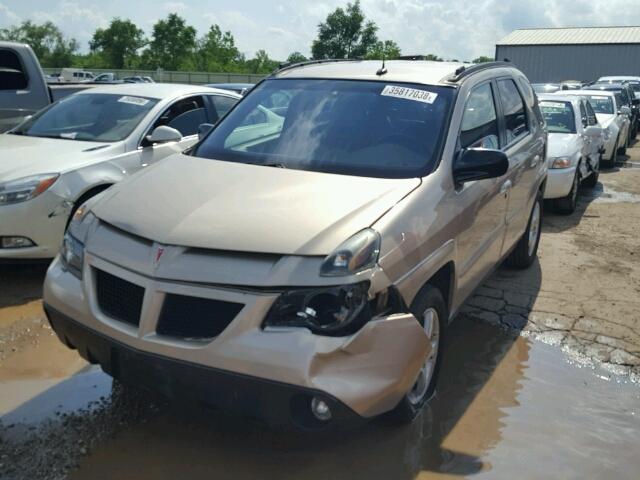 3G7DA03E33S527760 - 2003 PONTIAC AZTEK GOLD photo 2