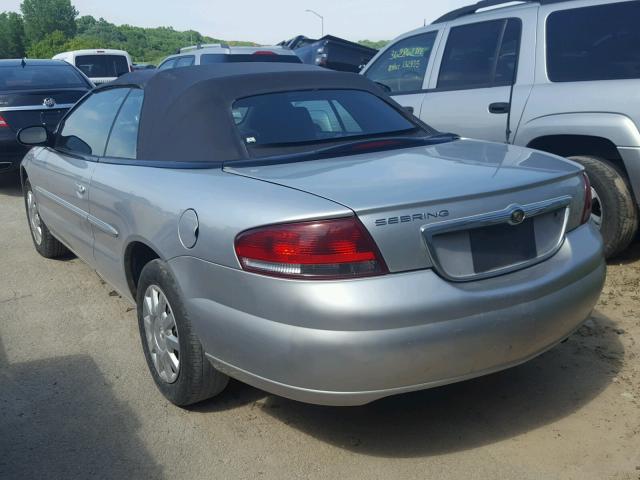 1C3EL45R06N188045 - 2006 CHRYSLER SEBRING SILVER photo 3