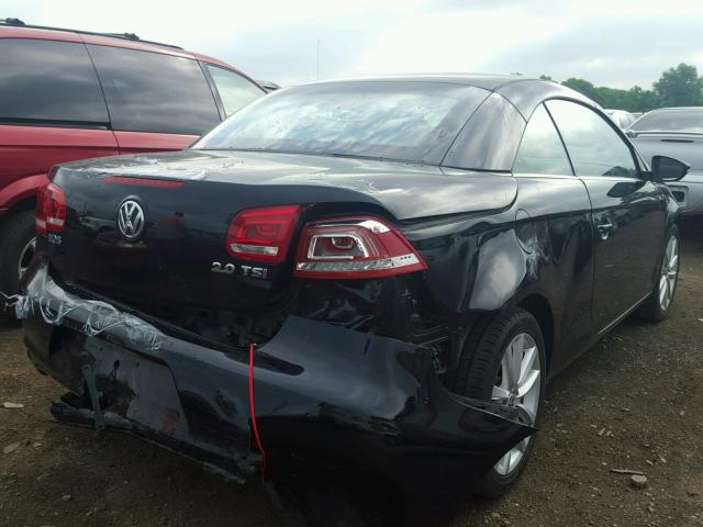 WVWBW8AHXEV000138 - 2014 VOLKSWAGEN EOS KOMFOR შავი ფოტო 4