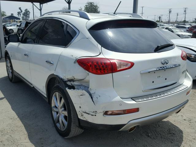 JN1BJ0RP9HM380307 - 2017 INFINITI QX50 WHITE photo 3