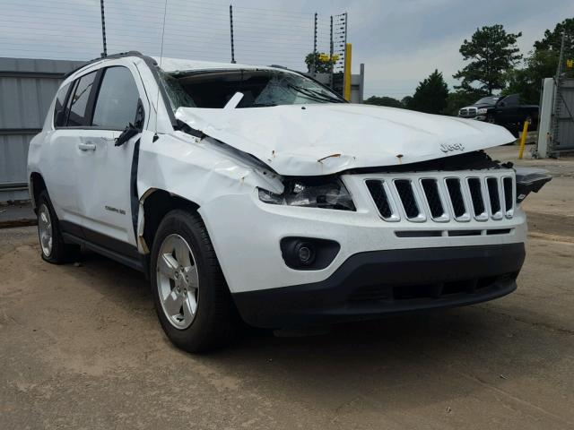 1C4NJCBA9GD649552 - 2016 JEEP COMPASS SP WHITE photo 1