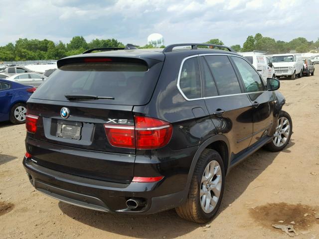 5UXZV4C52D0G50592 - 2013 BMW X5 XDRIVE3 BLACK photo 4