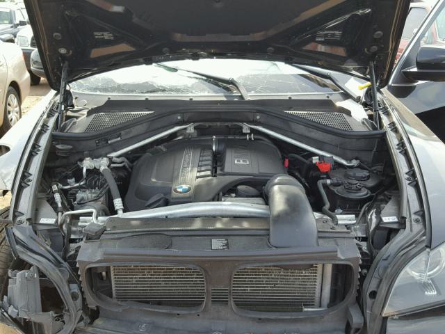 5UXZV4C52D0G50592 - 2013 BMW X5 XDRIVE3 BLACK photo 7